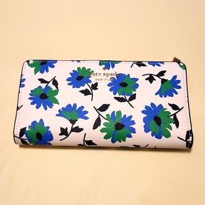 Kate Spade Floral Bi-fold Wallet